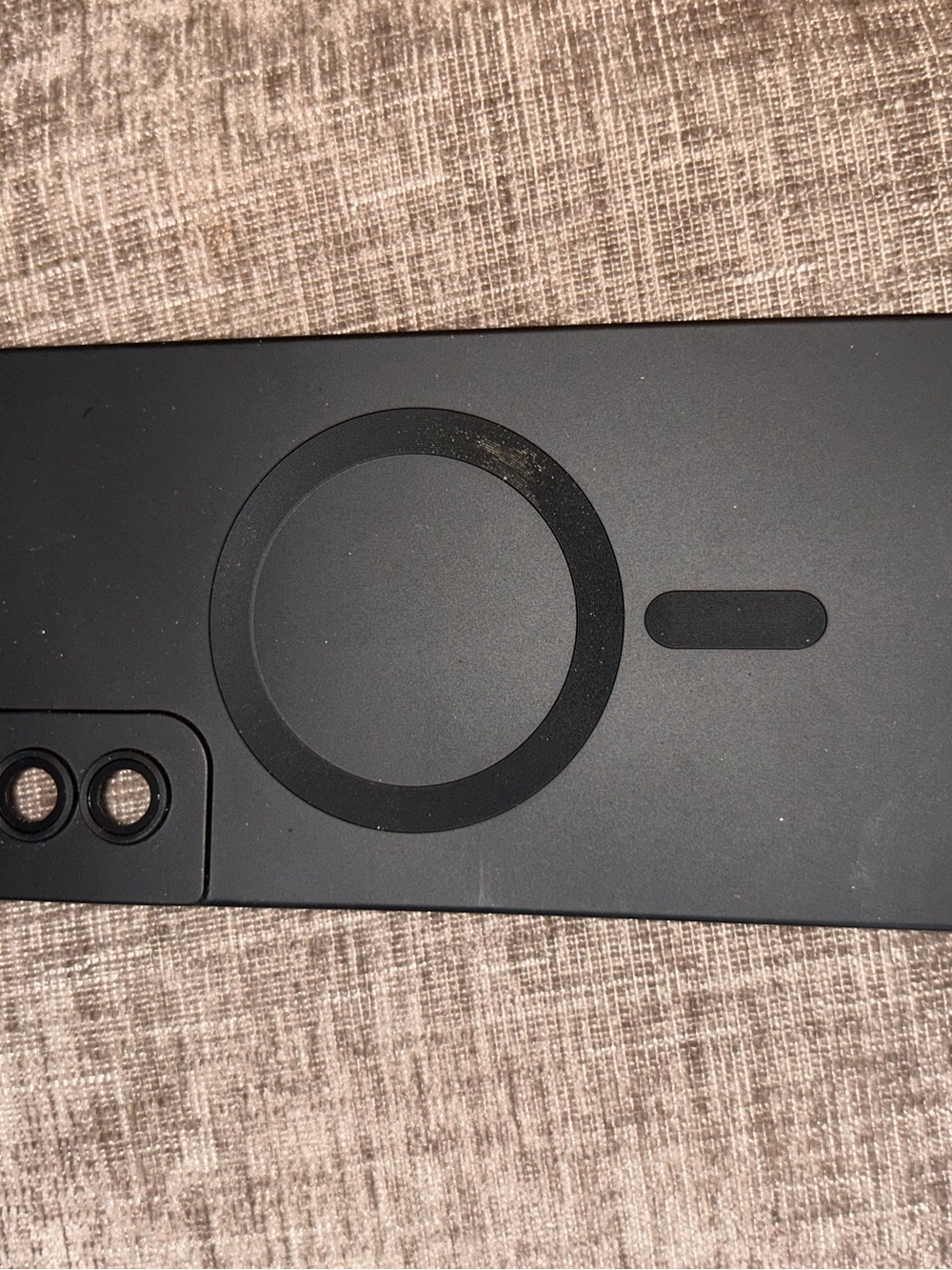 Samsung Galaxy S21 phone case Magnetic Wireless Charger Pad - Black